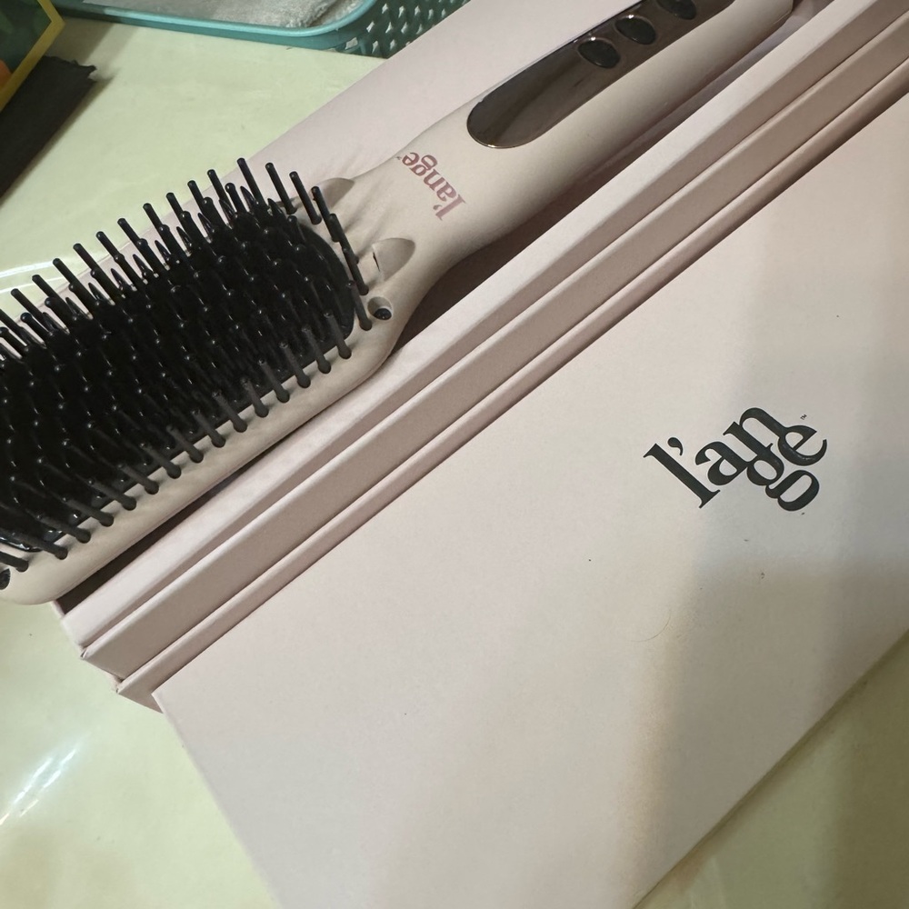 Lange Pink Hair Styling Tool